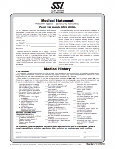 dive physical exam guidelines